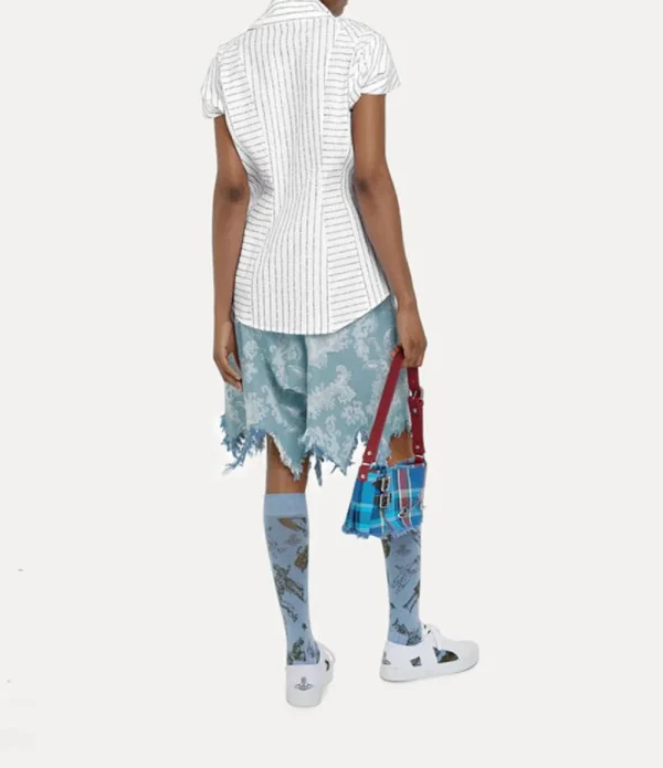 Men Vivienne Westwood Trousers And Shorts-Distressed Romario Shorts