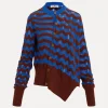 Women Vivienne Westwood Knitwear-Drunken Chevron Cardi