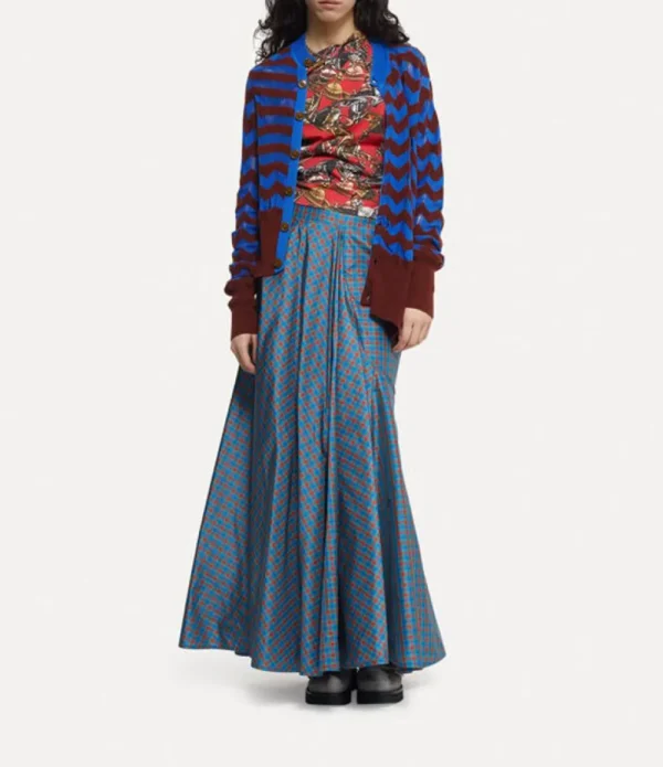 Women Vivienne Westwood Knitwear-Drunken Chevron Cardi