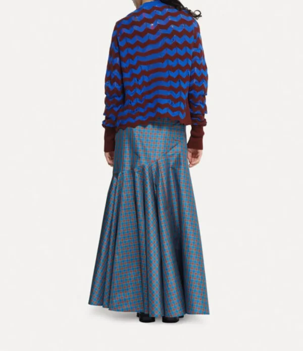 Women Vivienne Westwood Knitwear-Drunken Chevron Cardi