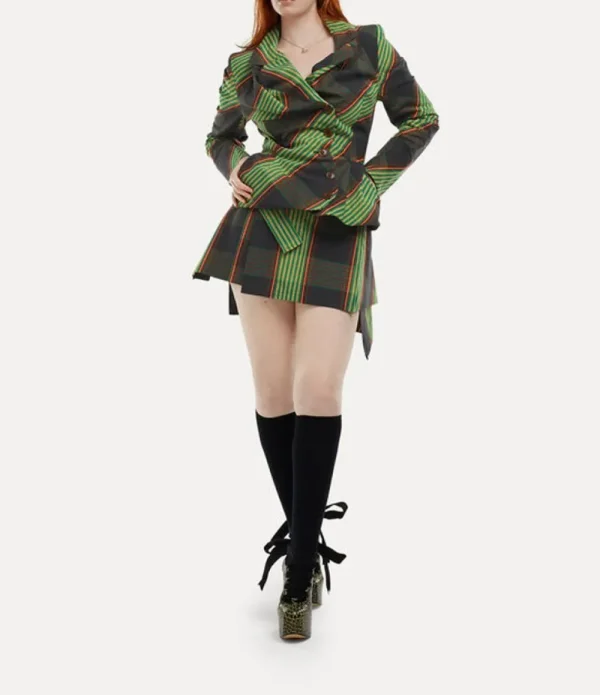 Women Vivienne Westwood Coats And Jackets-Drunken Tailored Jacket