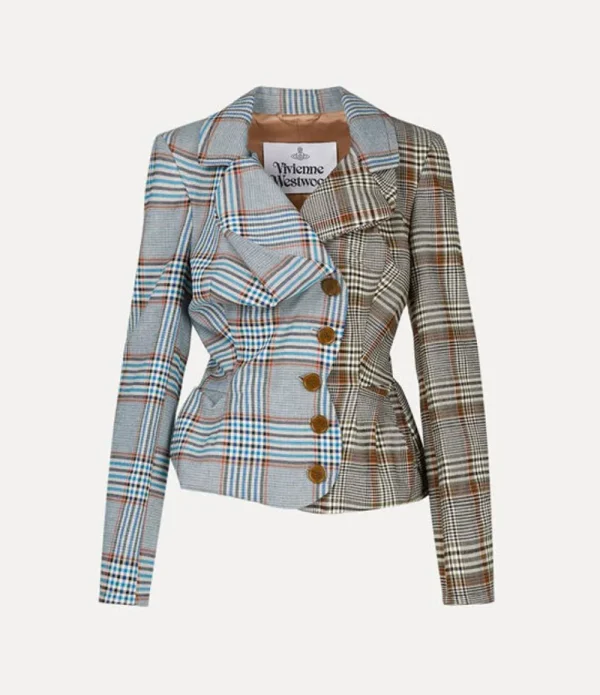 Women Vivienne Westwood Coats And Jackets-Drunken Tailored Jacket