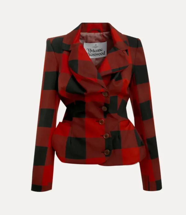Women Vivienne Westwood Coats And Jackets-Drunken Tailored Jacket