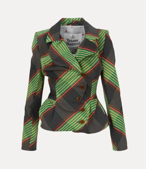 Women Vivienne Westwood Coats And Jackets-Drunken Tailored Jacket