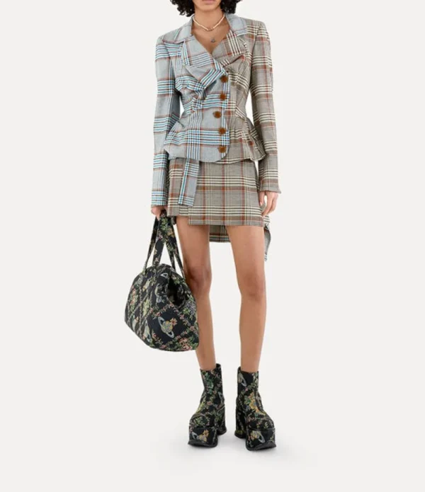Women Vivienne Westwood Coats And Jackets-Drunken Tailored Jacket