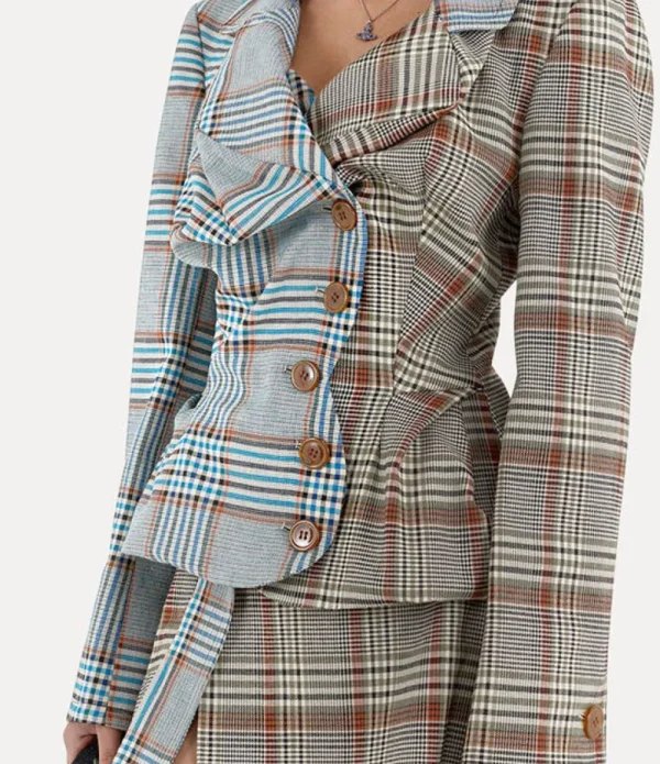 Women Vivienne Westwood Coats And Jackets-Drunken Tailored Jacket