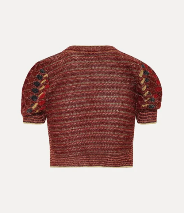 Women Vivienne Westwood Knitwear-Edith Cropped Cardi