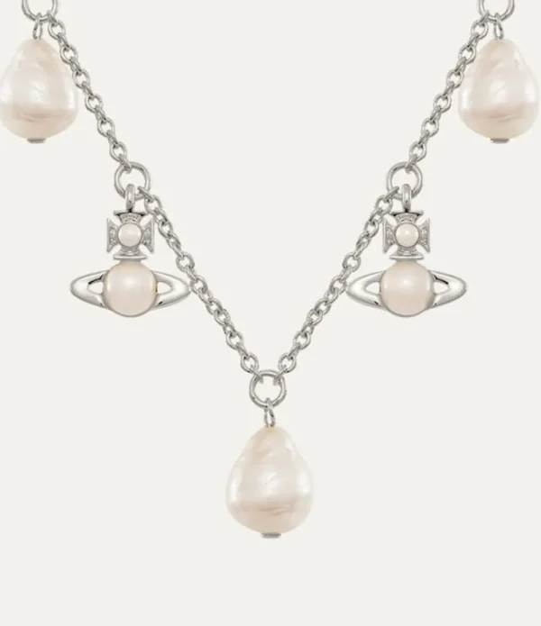 Women Vivienne Westwood Necklaces-Emiliana Necklace