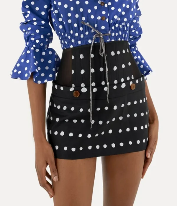 Women Vivienne Westwood Skirts-Foam Corset Skirt