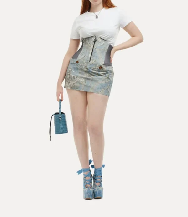 Women Vivienne Westwood Skirts-Foam Corset Skirt