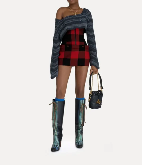 Women Vivienne Westwood Skirts-Foam Corset Skirt