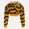 Women Vivienne Westwood Sweatshirts And T-Shirts-Football Cropped Hoodie