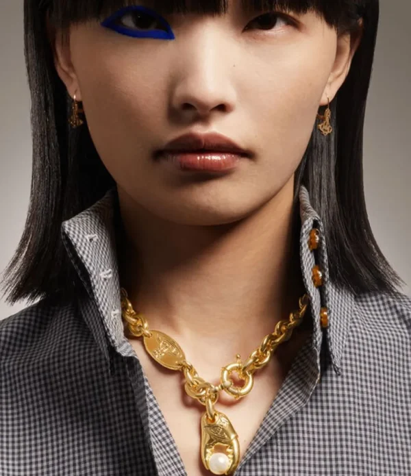 Women Vivienne Westwood Necklaces-Freda Necklace