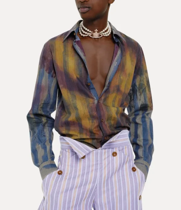 Men Vivienne Westwood Shirts-Ghost Shirt
