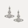Women Vivienne Westwood Earrings-Grace Bas Relief Earrings