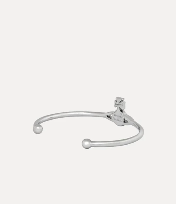 Men Vivienne Westwood Bracelets-Grace Bas Relief Open Bangle