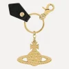 Men Vivienne Westwood Keyrings-Hammered Orb Light Gold