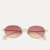 Men Vivienne Westwood Sunglasses-Hardware Orb Oval