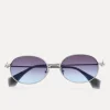 Men Vivienne Westwood Sunglasses-Hardware Orb Oval