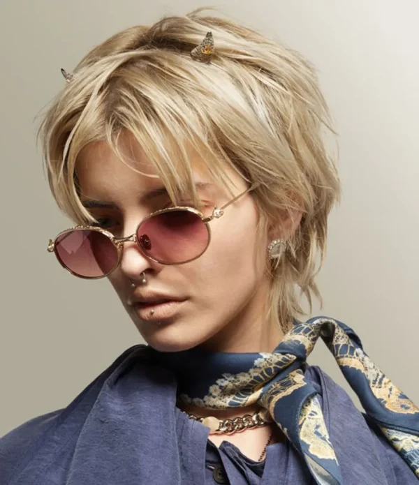 Men Vivienne Westwood Sunglasses-Hardware Orb Oval
