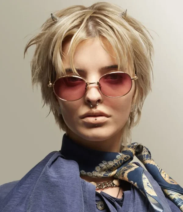 Men Vivienne Westwood Sunglasses-Hardware Orb Oval