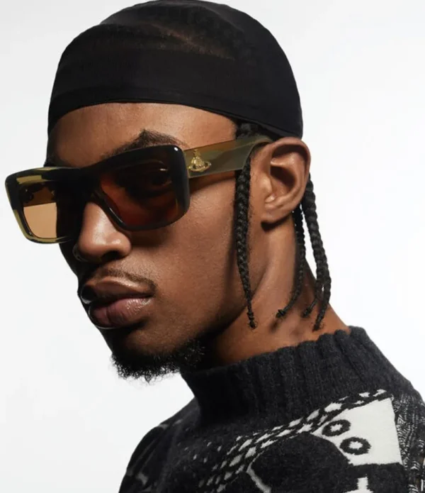 Men Vivienne Westwood Sunglasses-Laurent