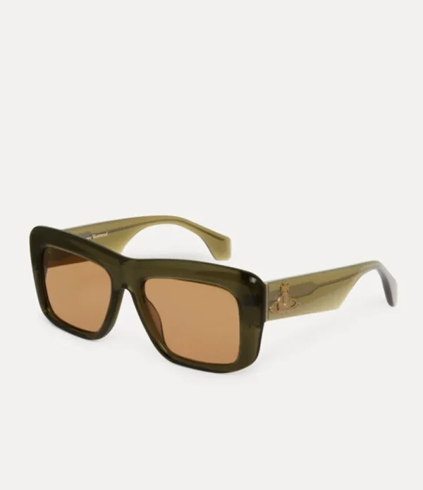 Men Vivienne Westwood Sunglasses-Laurent