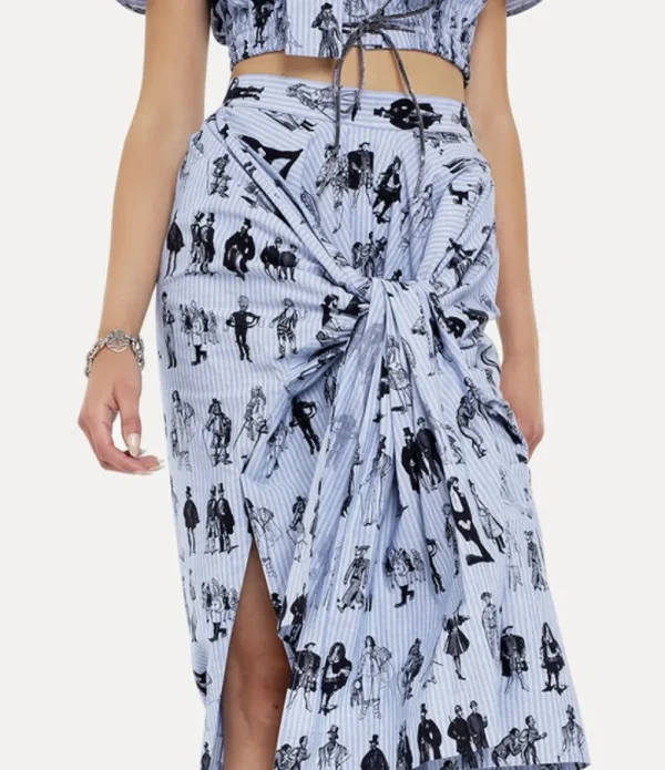 Women Vivienne Westwood Skirts-Long Knockout Skirt