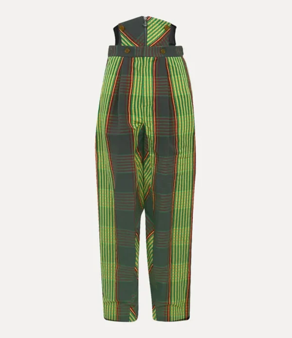 Women Vivienne Westwood Trousers And Shorts-Long Macca Corset Trousers