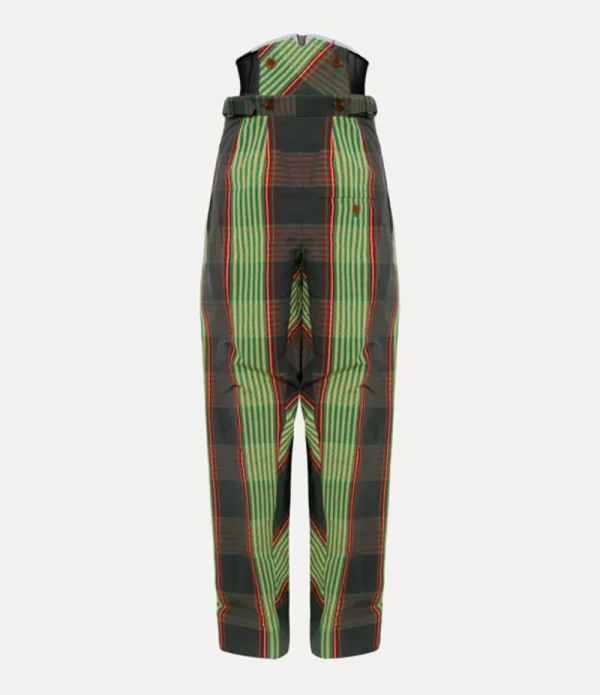 Women Vivienne Westwood Trousers And Shorts-Long Macca Corset Trousers