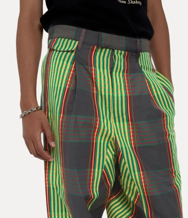 Men Vivienne Westwood Trousers And Shorts-Long Macca Trousers