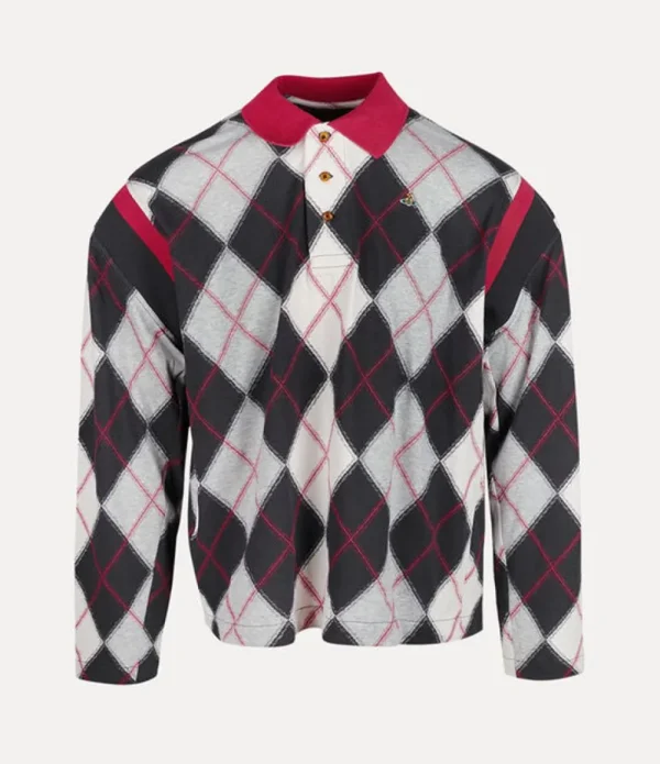 Men Vivienne Westwood T-Shirts And Polos-Ls Stripped Polo
