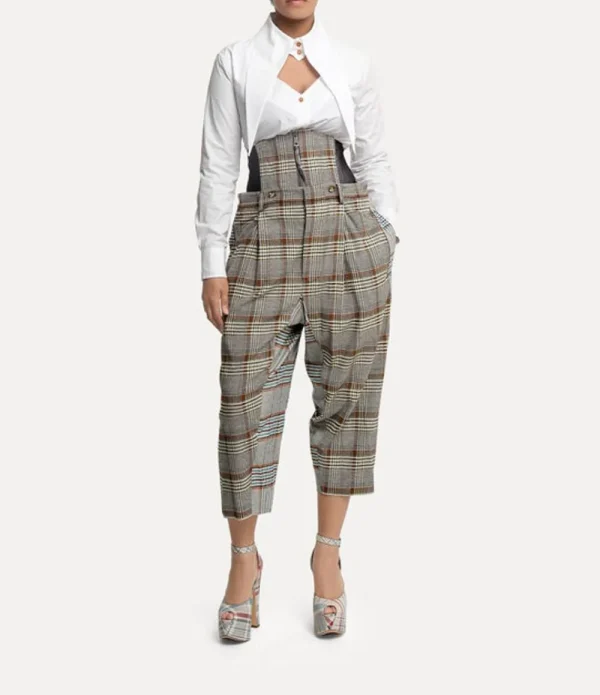 Women Vivienne Westwood Trousers And Shorts-Macca Corset Trousers