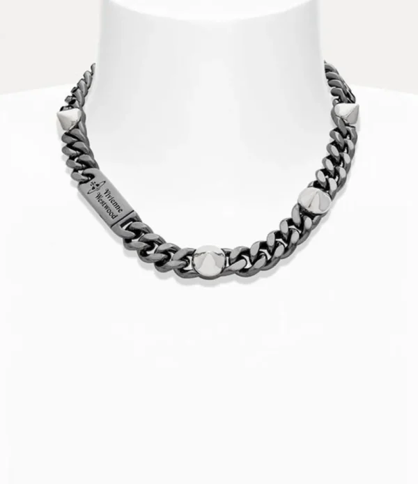 Men Vivienne Westwood Necklaces-Man. Elettra Necklace