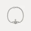 Men Vivienne Westwood Bracelets-Man. Mini Bas Relief Chain Bracelet