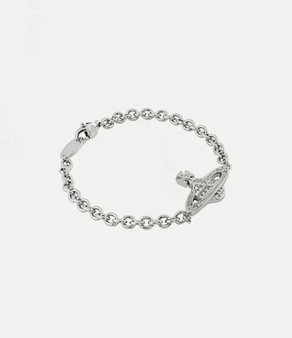 Men Vivienne Westwood Bracelets-Man. Mini Bas Relief Chain Bracelet