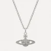Men Vivienne Westwood Necklaces-Man. Mini Bas Relief Orb Pendant