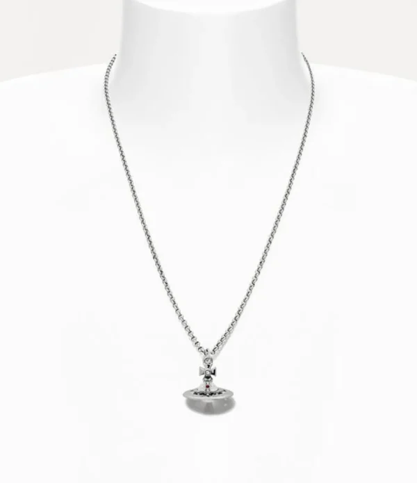 Men Vivienne Westwood Necklaces-Man. New Tiny Orb Pendant