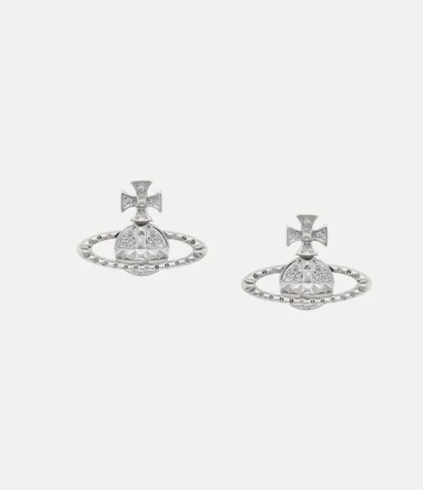 Women Vivienne Westwood Earrings-Mayfair Bas Relief Earrings