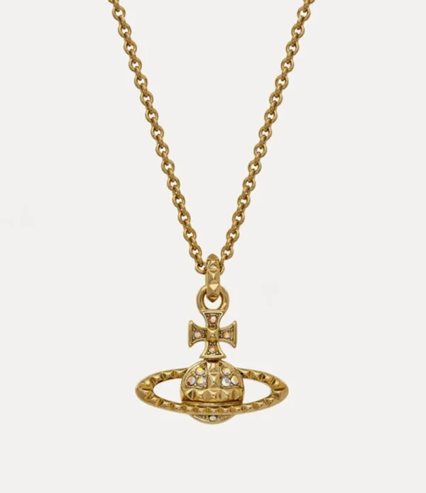 Men Vivienne Westwood Necklaces-Mayfair Bas Relief Pendant