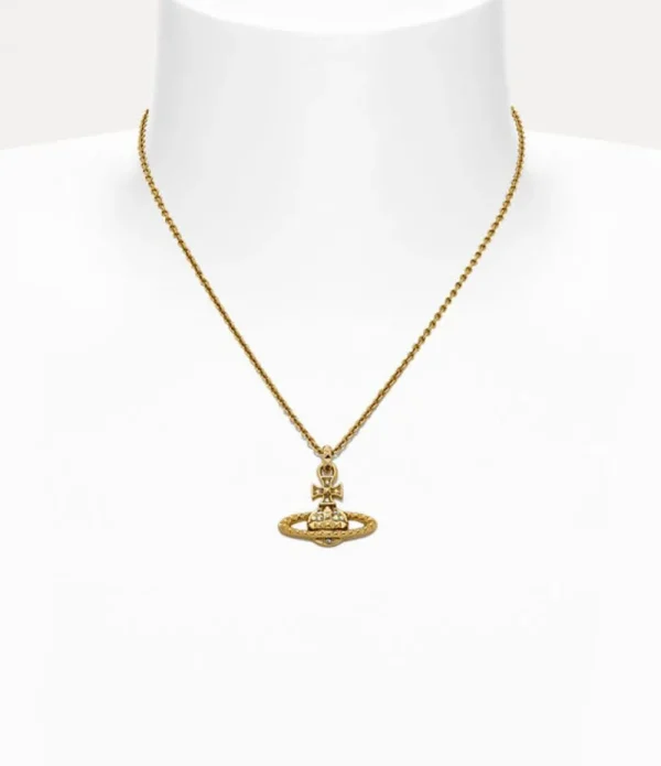 Men Vivienne Westwood Necklaces-Mayfair Bas Relief Pendant