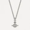 Women Vivienne Westwood Necklaces-Mayfair Small Orb Pendant