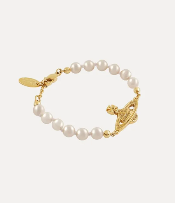 Women Vivienne Westwood Bracelets-Mini Bas Relief Bracelet