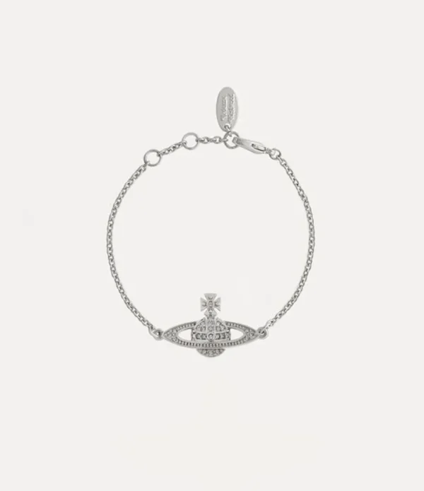 Women Vivienne Westwood Bracelets-Mini Bas Relief Chain Bracelet