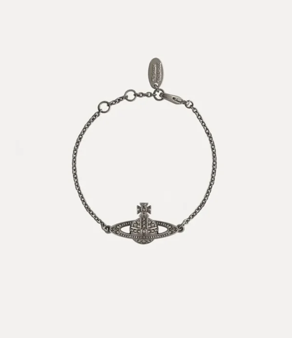 Women Vivienne Westwood Bracelets-Mini Bas Relief Chain Bracelet