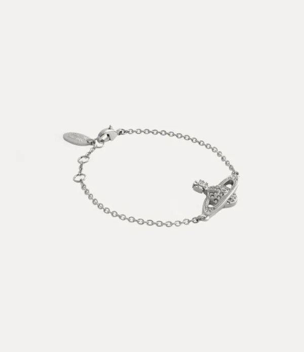Women Vivienne Westwood Bracelets-Mini Bas Relief Chain Bracelet