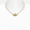 Women Vivienne Westwood Necklaces-Mini Bas Relief Choker