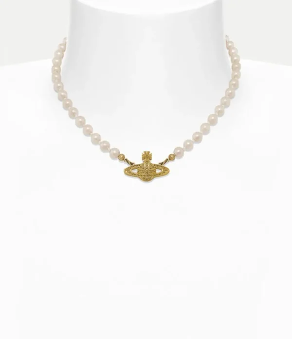 Women Vivienne Westwood Necklaces-Mini Bas Relief Choker