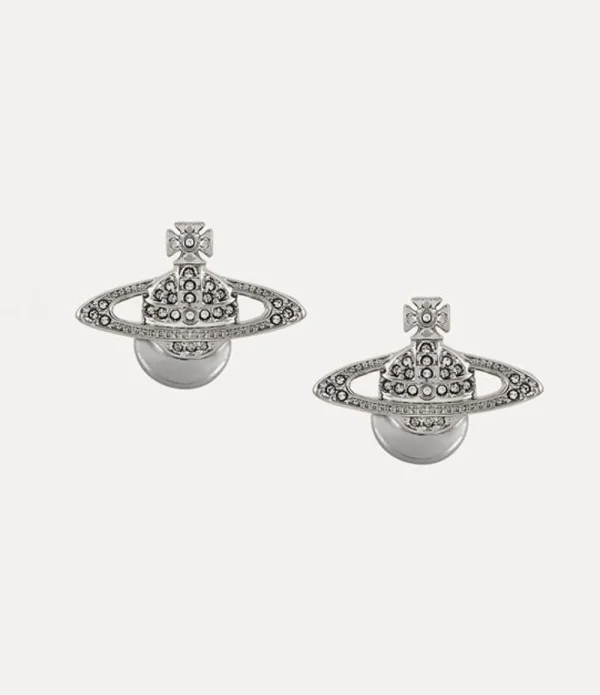 Men Vivienne Westwood Cufflinks And Pins-Mini Bas Relief Cufflinks