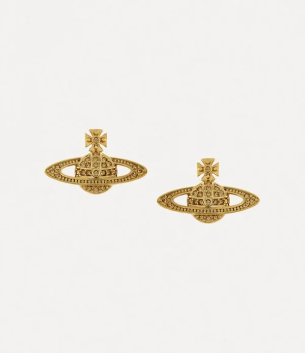 Men Vivienne Westwood Earrings-Mini Bas Relief Earrings